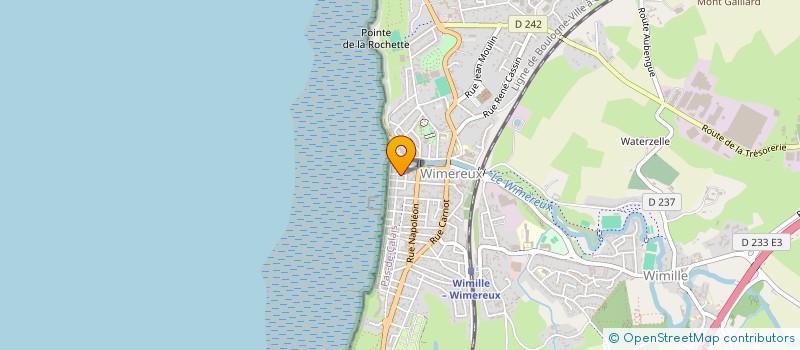 localisation de l'entreprise LES 3 HALIADES  WIMEREUX