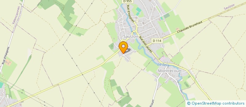 localisation de l'entreprise LES 3 HETRES  SAULZOIR