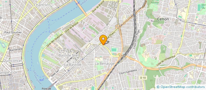 localisation de l'entreprise LES 3 I  BORDEAUX