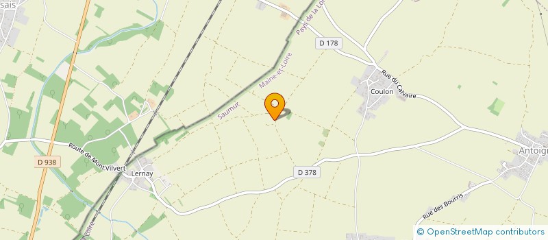 localisation de l'entreprise LES 3 IFS  ANTOIGNE