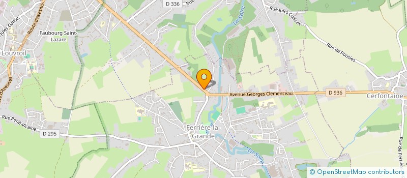 localisation de l'entreprise LES 3 ILE  FERRIERE-LA-GRANDE