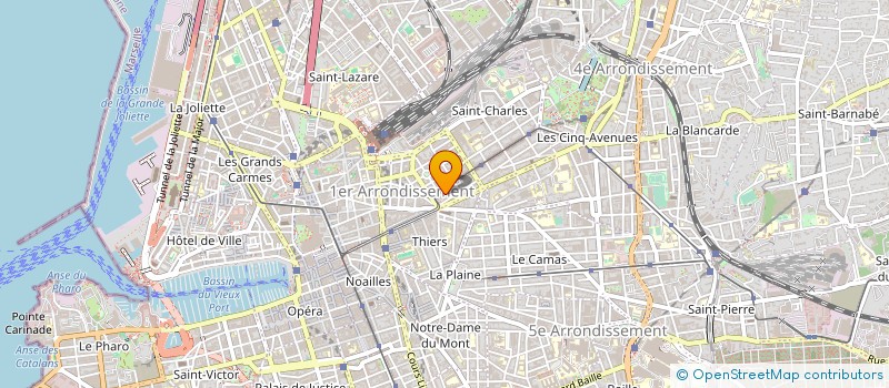 localisation de l'entreprise LES 3 K à MARSEILLE
