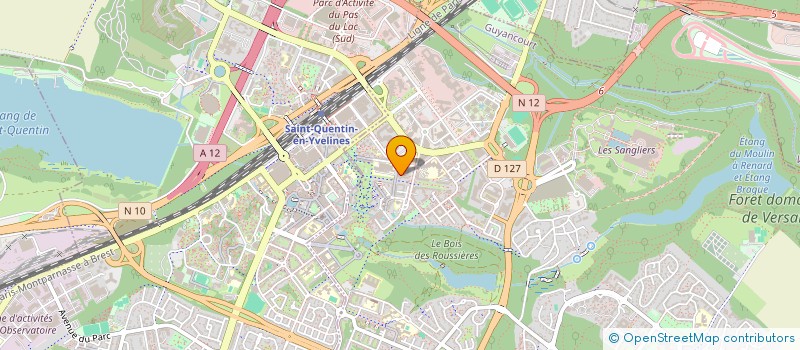 localisation de l'entreprise LES 3 KER  GUYANCOURT