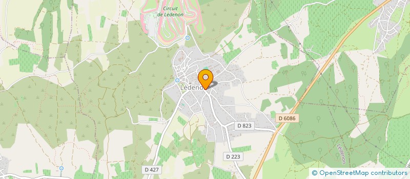 localisation de l'entreprise LES 3 L à LEDENON