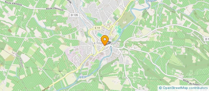 localisation de l'entreprise LES 3 L  LA TOUR-D'AIGUES