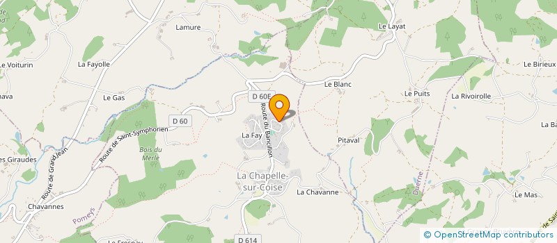 localisation de l'entreprise LES 3 L  DUERNE