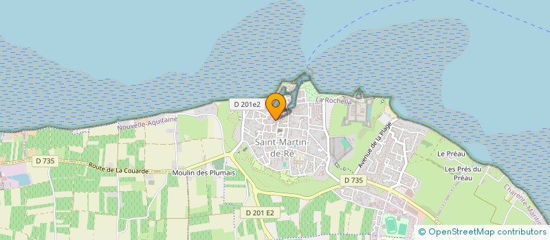 localisation de l'entreprise LES 3 L  SAINT-MARTIN-DE-RE