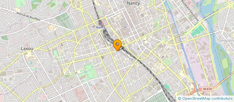 localisation de l'entreprise LES 3 L à NANCY