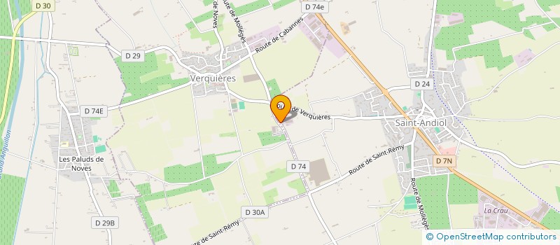 localisation de l'entreprise LES 3 L DU BARRALY  SAINT-ANDIOL