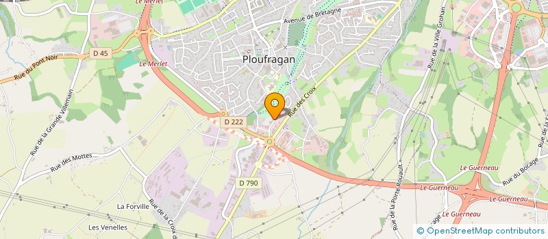 localisation de l'entreprise LES 3 L IMMOBILIER  PLOUFRAGAN