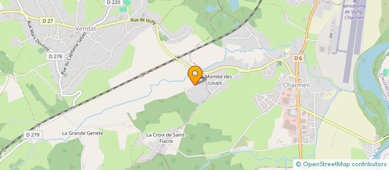 localisation de l'entreprise LES 3 LAQ  L'AIGUILLON-LA-PRESQU'ILE