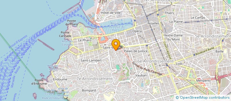 localisation de l'entreprise LES 3 LEO à MARSEILLE