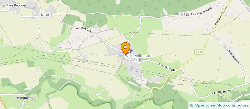 localisation de l'entreprise LES 3 LEOPARDS  BARNEVILLE-SUR-SEINE