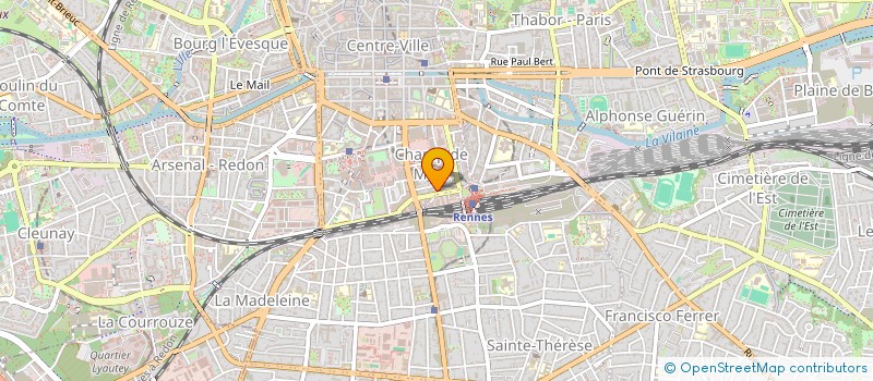 localisation de l'entreprise LES 3 LIEUX  CESSON-SEVIGNE