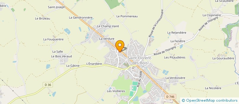 localisation de l'entreprise LES 3 LUTINS  PISSOTTE