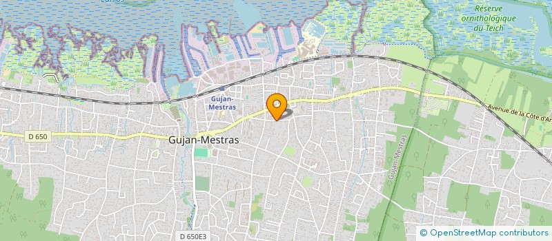 localisation de l'entreprise LES 3 M  GUJAN-MESTRAS