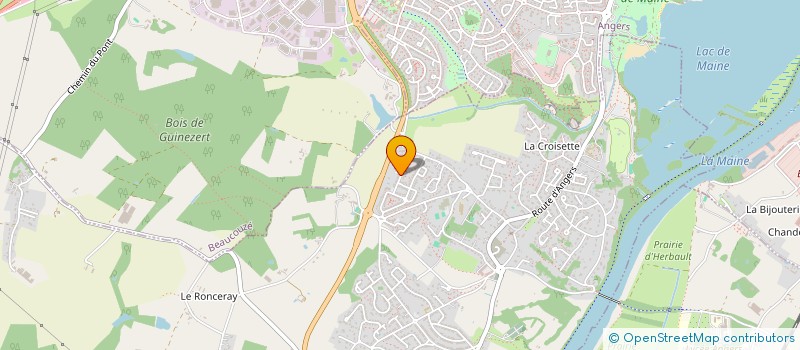 localisation de l'entreprise LES 3 M  BOUCHEMAINE