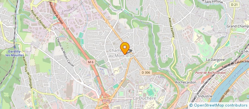localisation de l'entreprise LES 3 MA à CHAMPAGNE-AU-MONT-D'OR