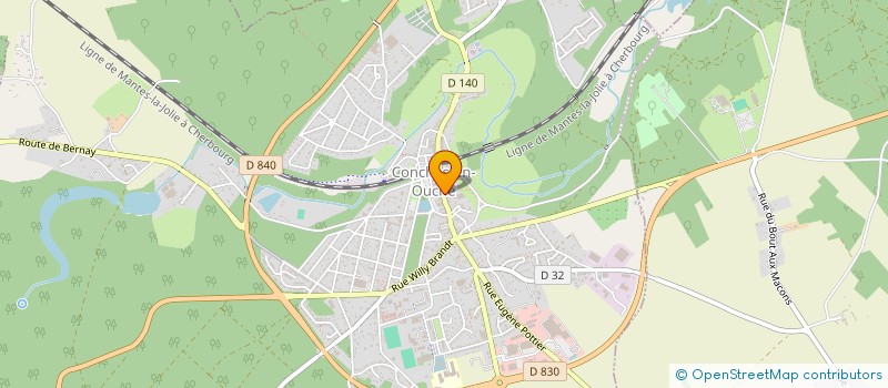 localisation de l'entreprise LES 3 MARAICHERS  CONCHES-EN-OUCHE