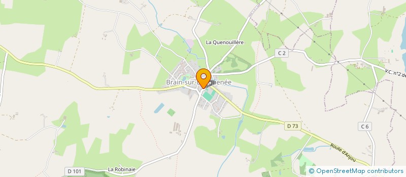 localisation de l'entreprise LES 3 MAS IMMOBILIER  LONGUENEE-EN-ANJOU