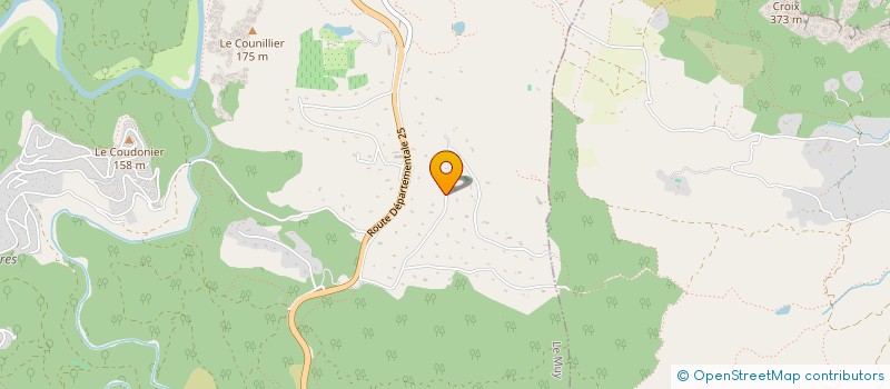 localisation de l'entreprise LES 3 MATS  LE MUY