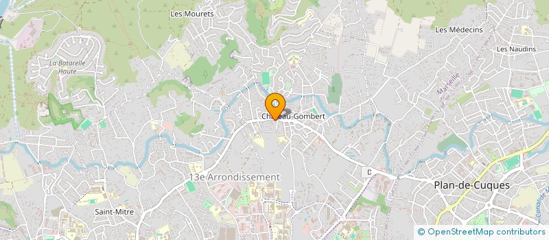 localisation de l'entreprise LES 3 MILLESIMES à MARSEILLE 13EME