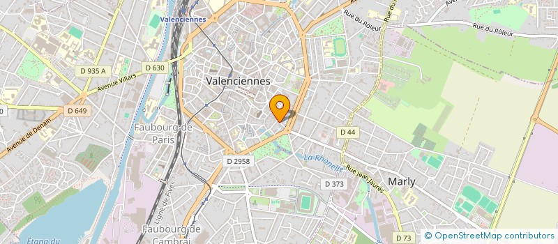 localisation de l'entreprise LES 3 MONDES à VALENCIENNES