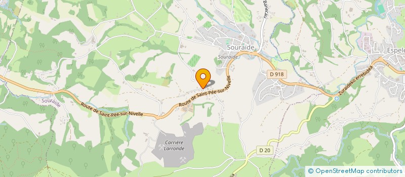 localisation de l'entreprise LES 3 MONTS DES CURIEUX à SOURAIDE