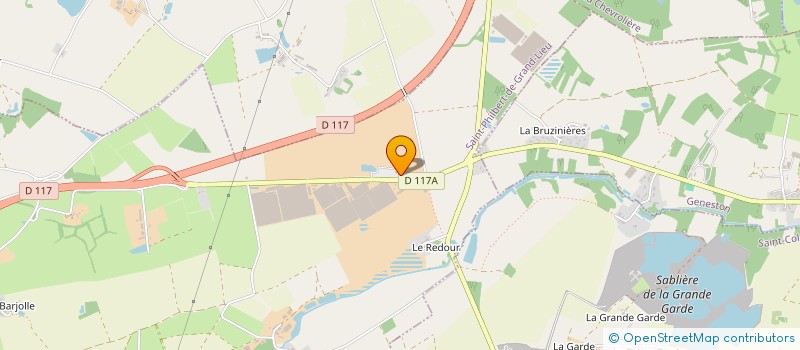 localisation de l'entreprise LES 3 MOULINS à SAINT-PHILBERT-DE-GRAND-LIEU