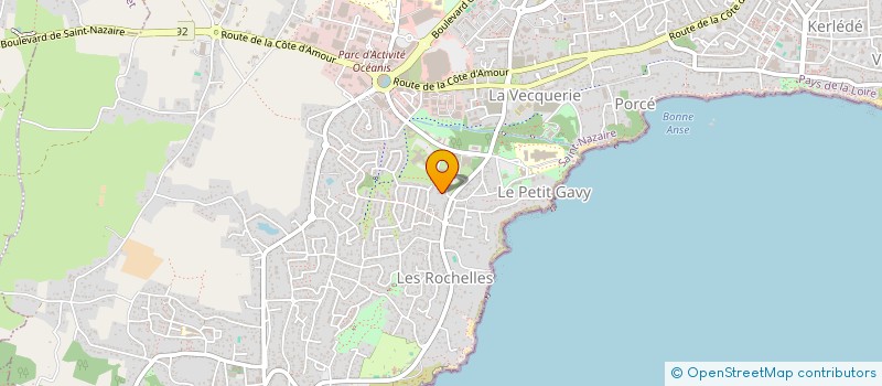 localisation de l'entreprise LES 3 MOUSQUE'RAID à SAINT-NAZAIRE