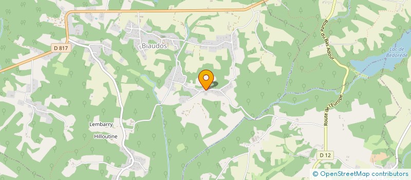 localisation de l'entreprise LES 3 OLIVIERS  SAINT-MARTIN-DE-SEIGNANX