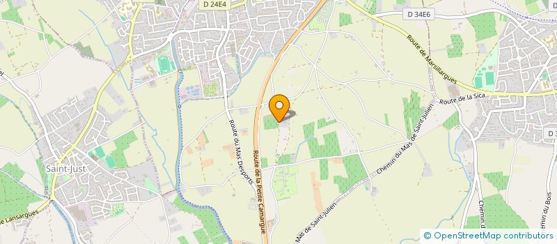 localisation de l'entreprise LES 3 OLIVIERS  LUNEL