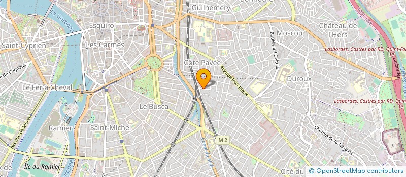 localisation de l'entreprise LES 3 OLIVIERS CONSEIL  TOULOUSE