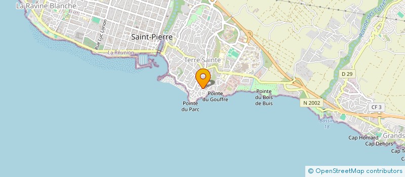 localisation de l'entreprise LES 3 P@ à SAINT-PIERRE