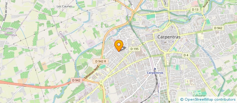localisation de l'entreprise LES 3 P'TITS MOTS à CARPENTRAS