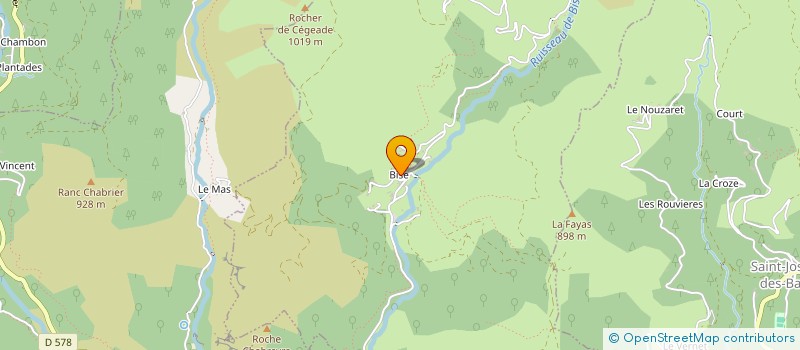 localisation de l'entreprise LES 3 PANGOLINS à VALLEES-D'ANTRAIGUES-ASPERJOC