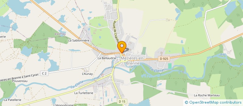 localisation de l'entreprise LES 3 PECQUELETS à MEZIERES-EN-BRENNE