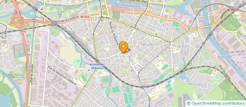 localisation de l'entreprise LES 3 PETITS COCHONS à STRASBOURG