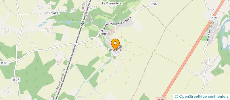 localisation de l'entreprise LES 3 PETITS MACONS à CELLE-LEVESCAULT