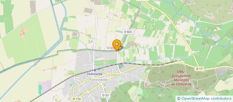 localisation de l'entreprise LES 3 POUCETS  FONTVIEILLE