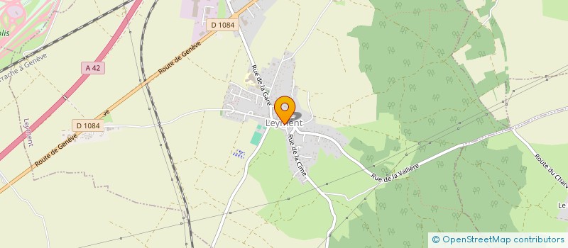 localisation de l'entreprise LES 3 RAQUETTES  LEYMENT