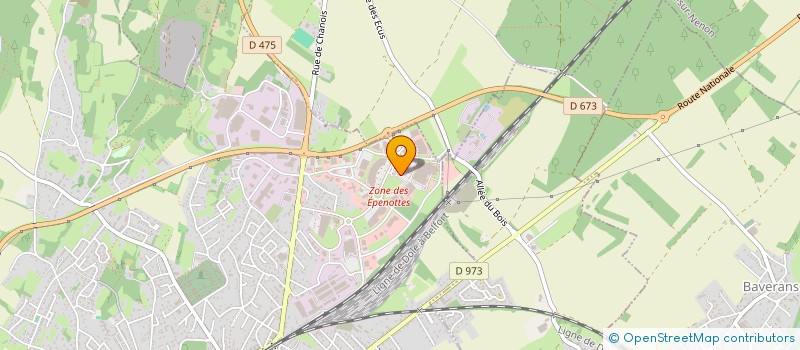 localisation de l'entreprise LES 3 S  BREVANS