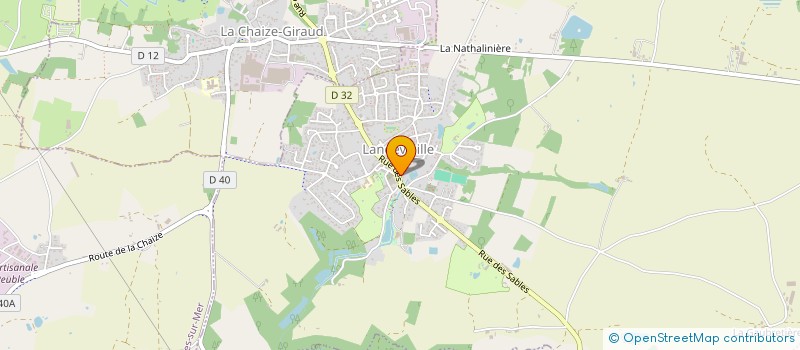 localisation de l'entreprise LES 3 S à LANDEVIEILLE