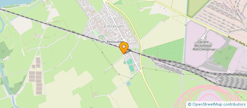 localisation de l'entreprise LES 3 S  ISTRES