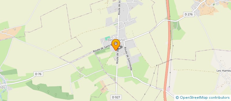 localisation de l'entreprise LES 3 SAPINS  BELMESNIL