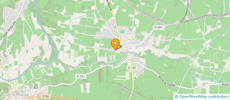 localisation de l'entreprise LES 3 SOEURS I  BOUCHET