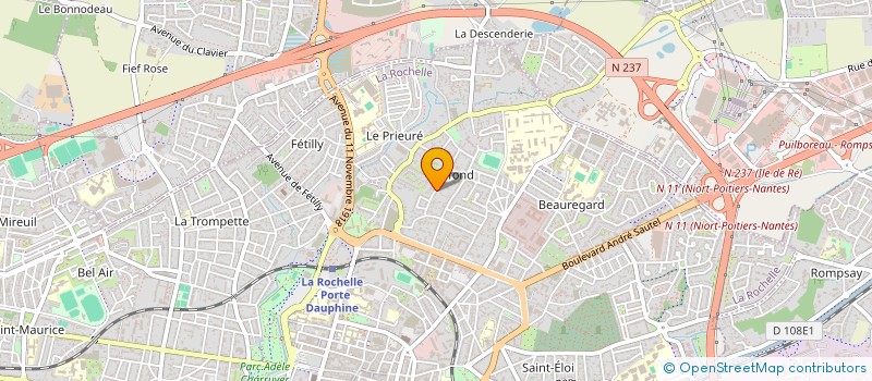 localisation de l'entreprise LES 3 SOURCES  LE ROC