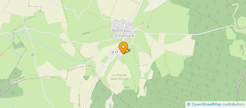 localisation de l'entreprise LES 3 V  MONTCEAU-ET-ECHARNANT