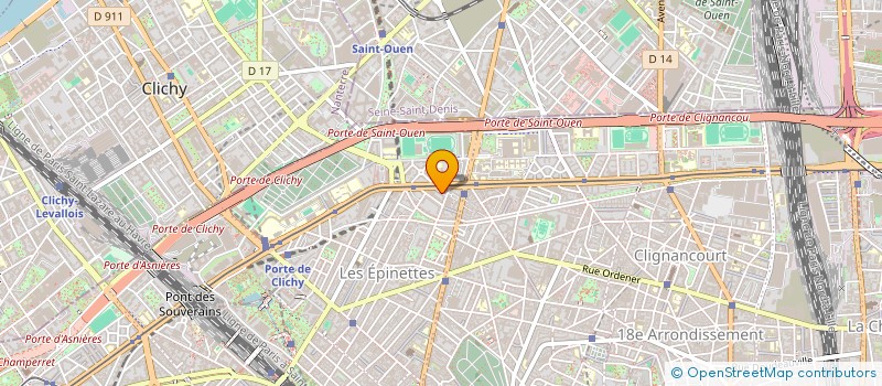 localisation de l'entreprise LES 3 VALLEES XP B  PARIS