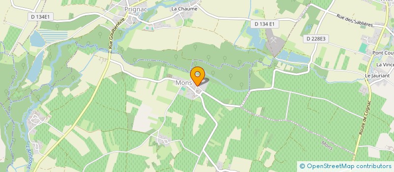 localisation de l'entreprise LES 3 VIVIERS à MONS